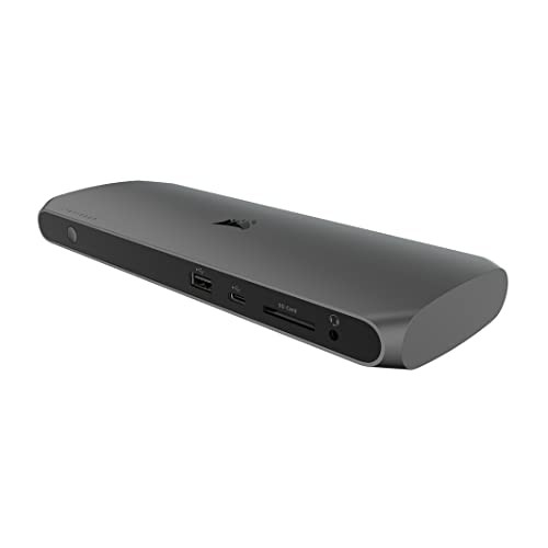 Corsair TBT100 DP Thunderbolt™ 3 Dock with DisplayPort TBT-100-DP - Black/Gray
