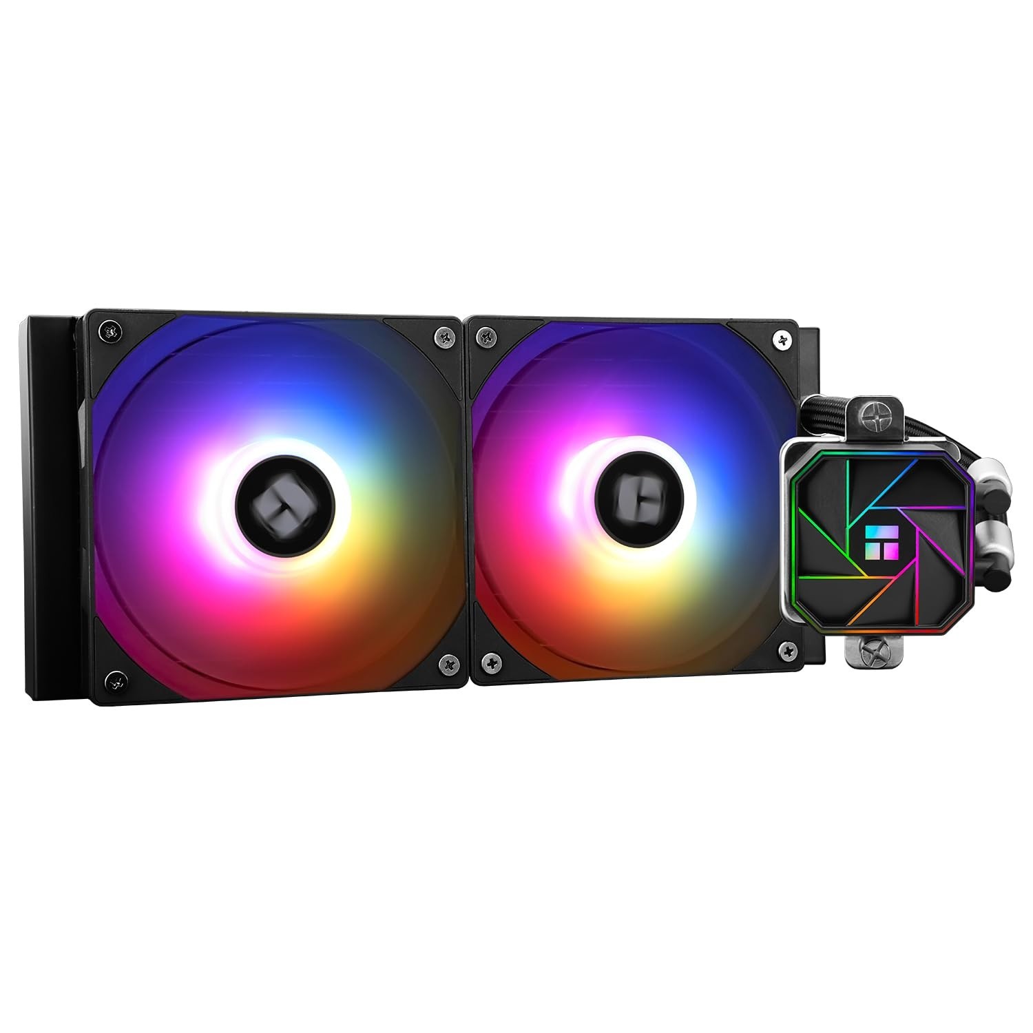 Advanced Water Cooling CPU Cooler for AMD/Intel with Efficient PWM & ARGB Sync
