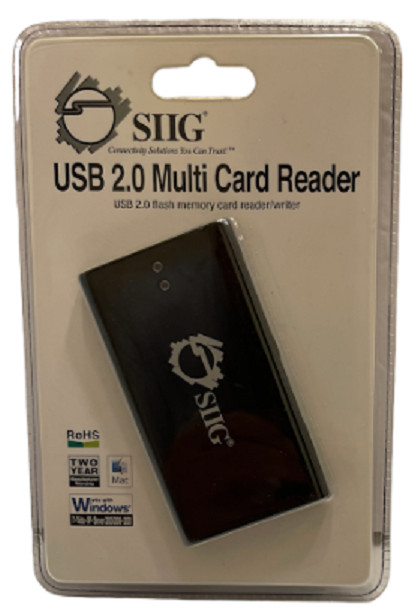 SIIG USB 2.0 Multi Card Reader/Writer