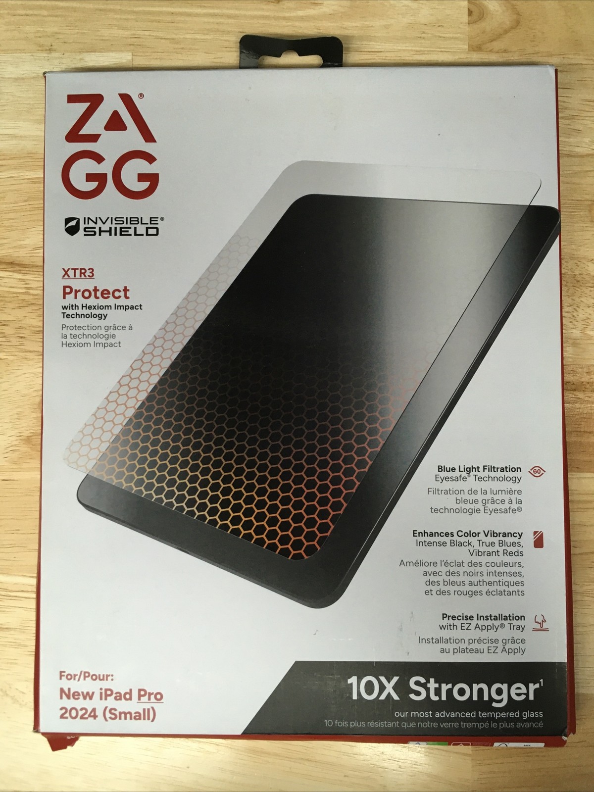 ZAGG Invisible Shield XTR3 10X Glass Screen Protector for iPad Pro 11 inch (M4)