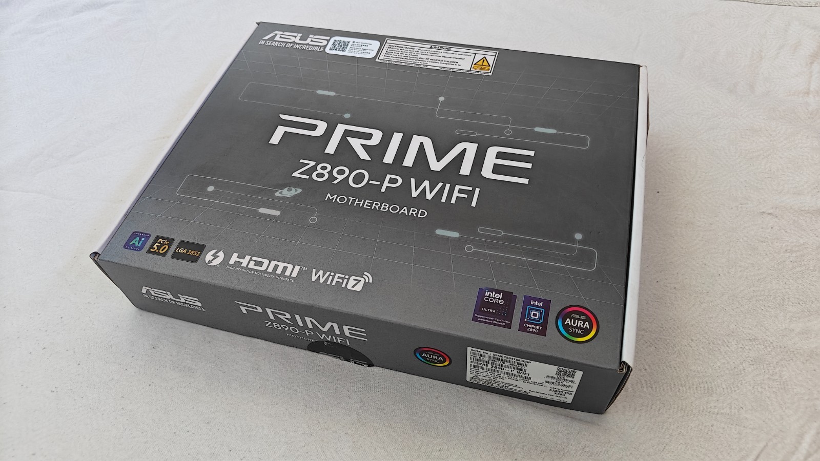 ASUS PRIME Z890-P WIFI LGA 1851 ATX DDR5 Motherboard (open box)