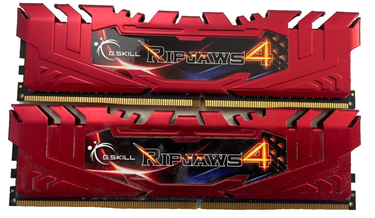 G.Skill RipJaws 4 8GB (2x4GB) RAM DDR4 2400MHz F4-2400C15D-8GRR