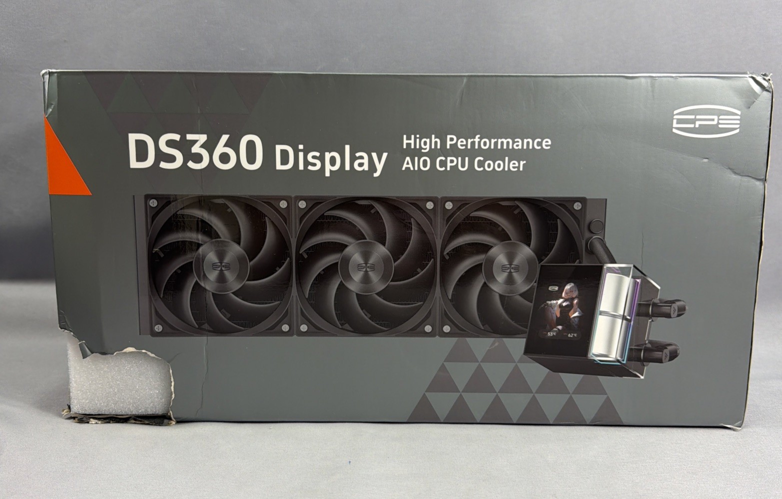 CPS DS360 High Performance AIO CPU Cooler New In Open Damaged Box