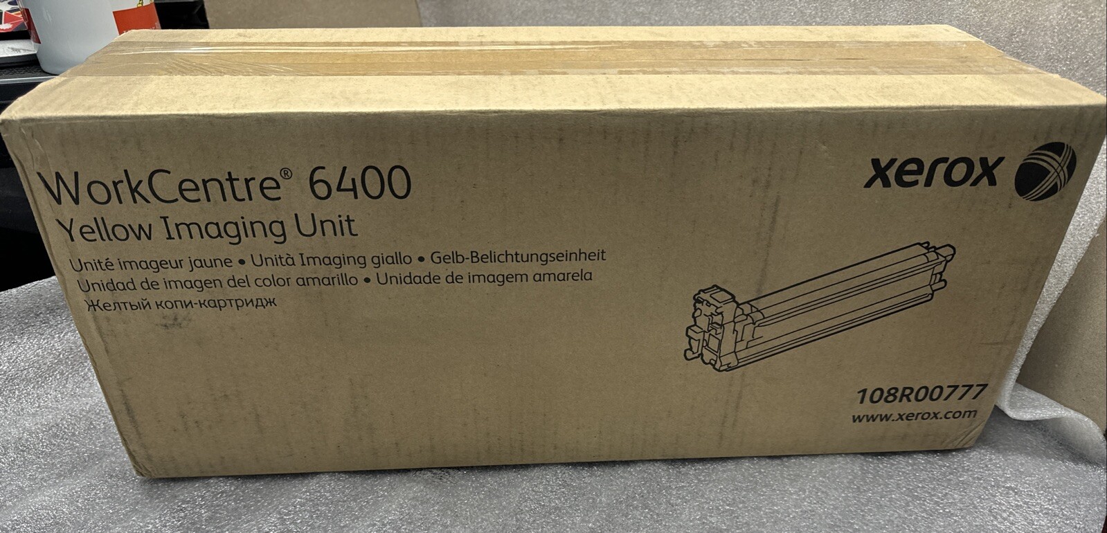 Genuine Xerox 108R00777 Yellow Imaging Unit WorkCentre 6400 108R777