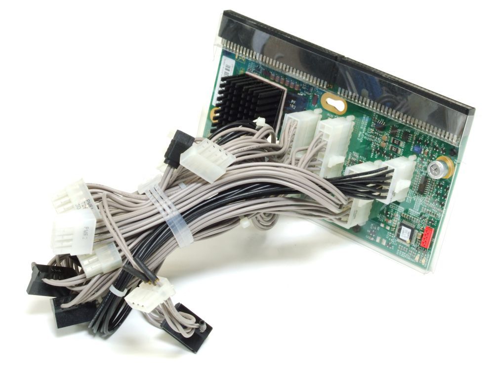 Fujitsu A3C40100500 Primergy TX200 S5 S6 Power Backplane Board with cables cable