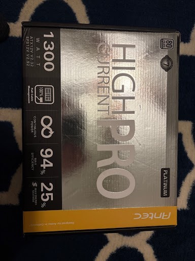SEALED / NEW OLD STOCK Antec High Current Pro HCP-1300 Platinum 1300W