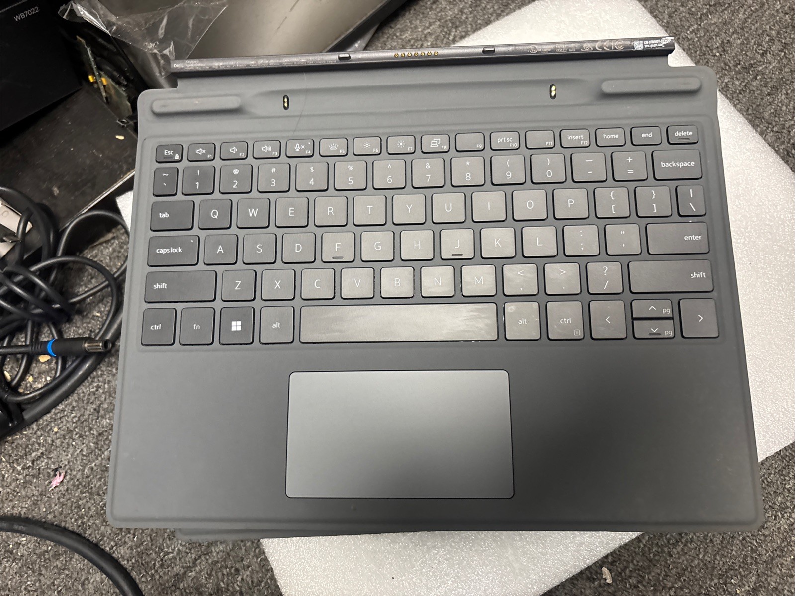 Detachable Travel Keyboard K19M K19M001 7MM01 Dell Latitude 7320 No Tested As Is
