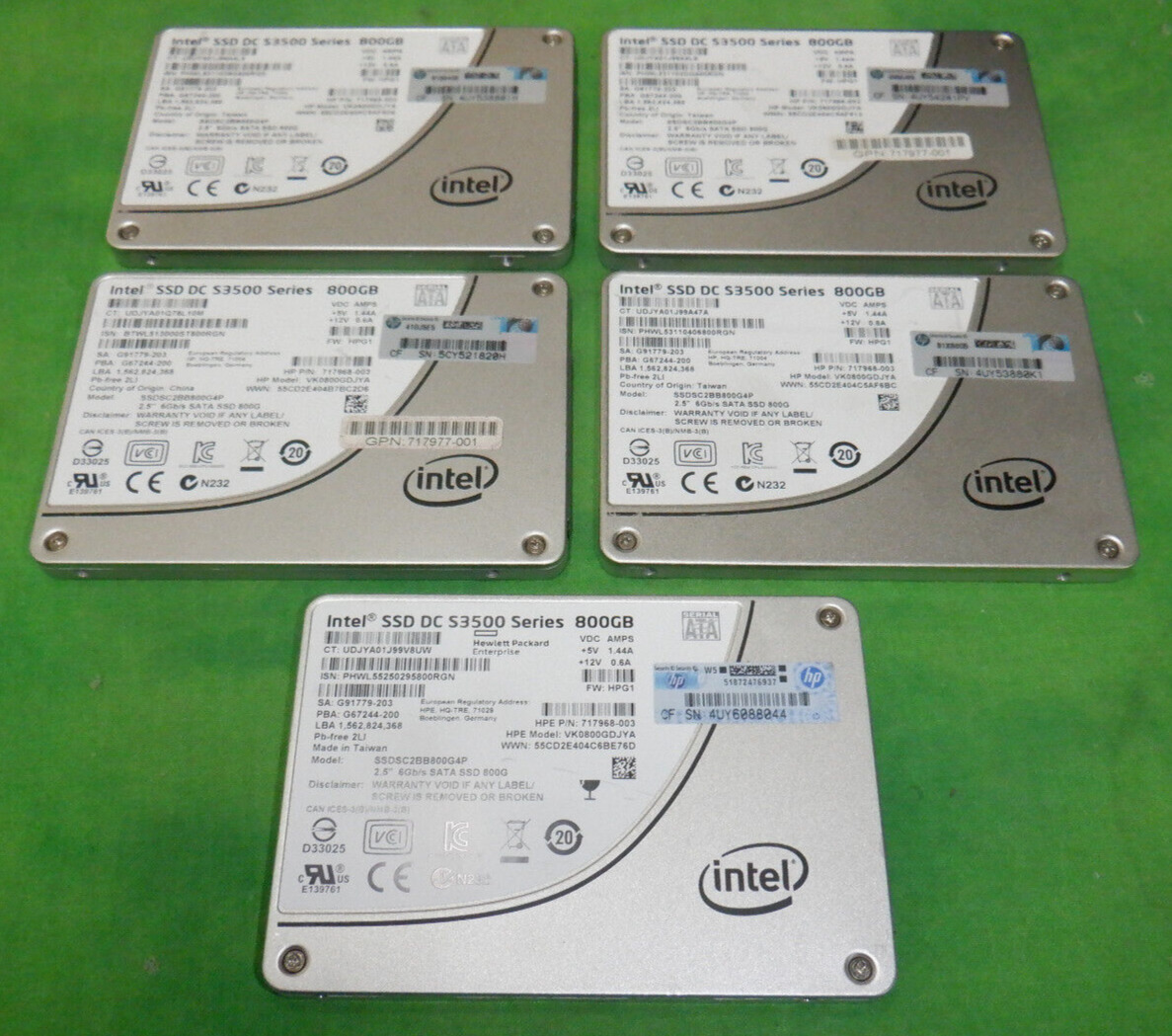 HP Intel SSD DC S3500 800 GB 2.5
