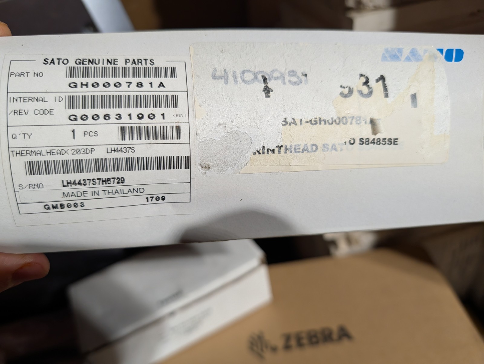 Original Printhead For SATO M8485se Thermal Barcode Printer GH000781A 203dpi