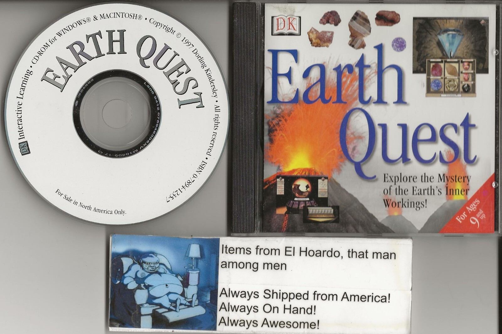 DK Earth Quest for PC and Mac in Jewel Case