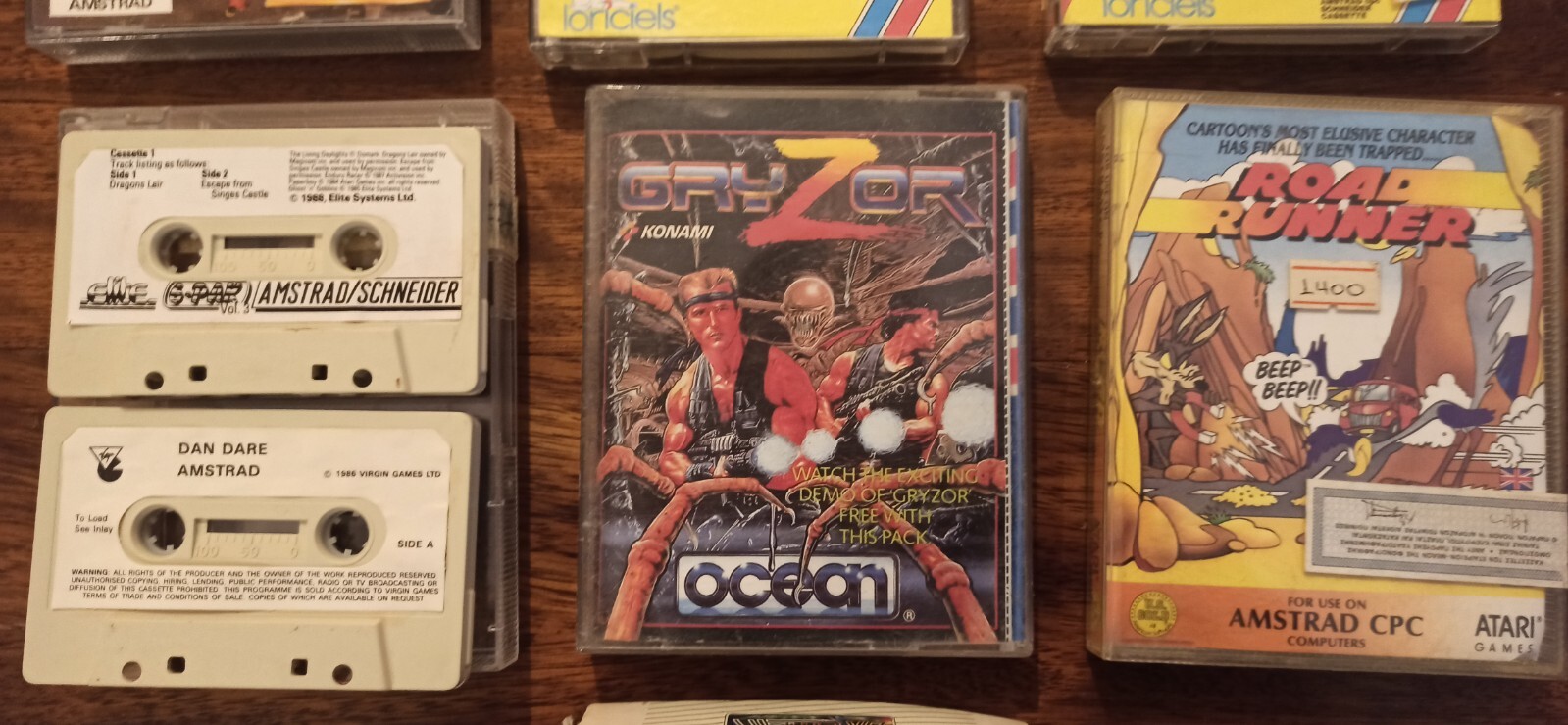 Amstrad CPC Cassette Game LOT Collectable Cassette RARE Retro Video Game boxed