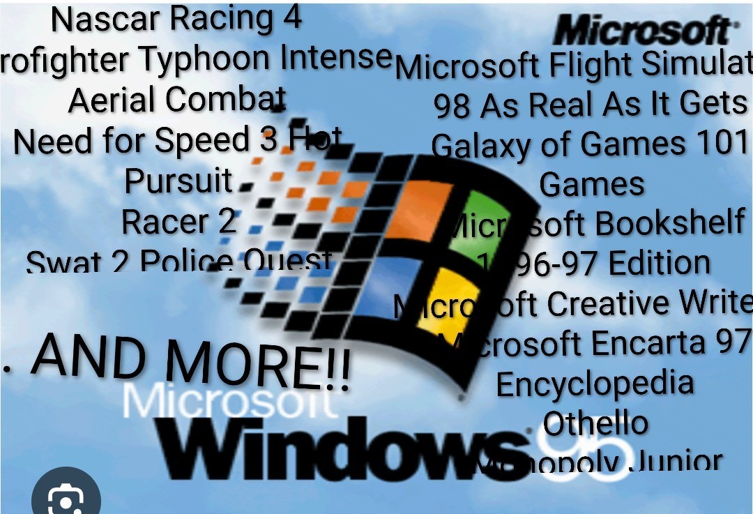 Windows 95 CD ROM Game Collection and more (see Desc for List)