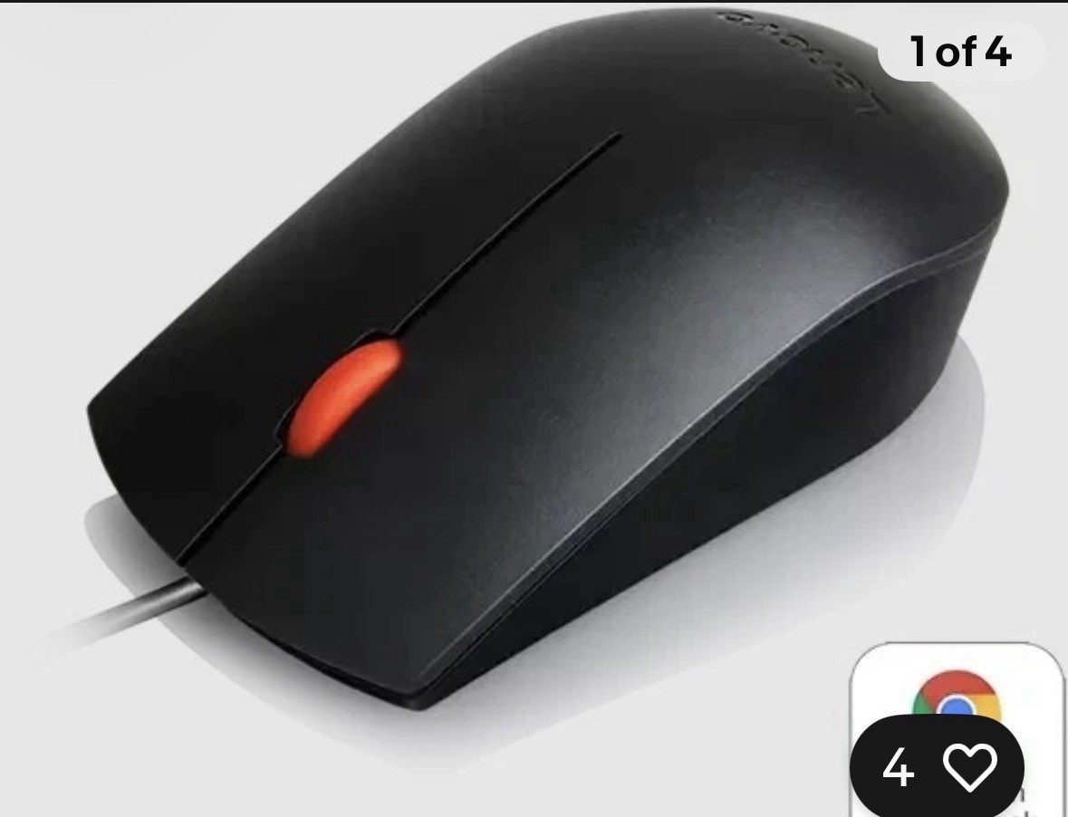 LOT SALE 18 NEW Lenovo USB Wired Optical Mice