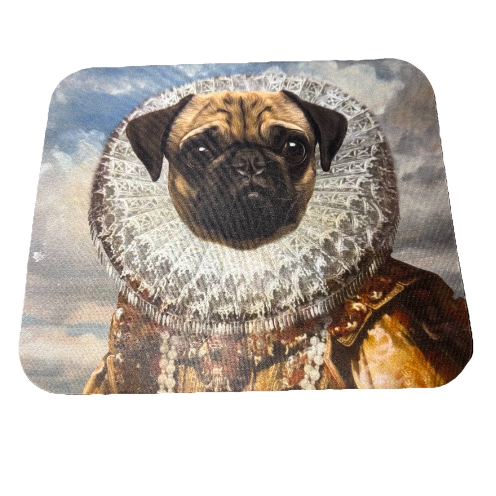 Funny Christmas Gift - Personalized Pug Lover Mouse Pad - royalty Gag Gift