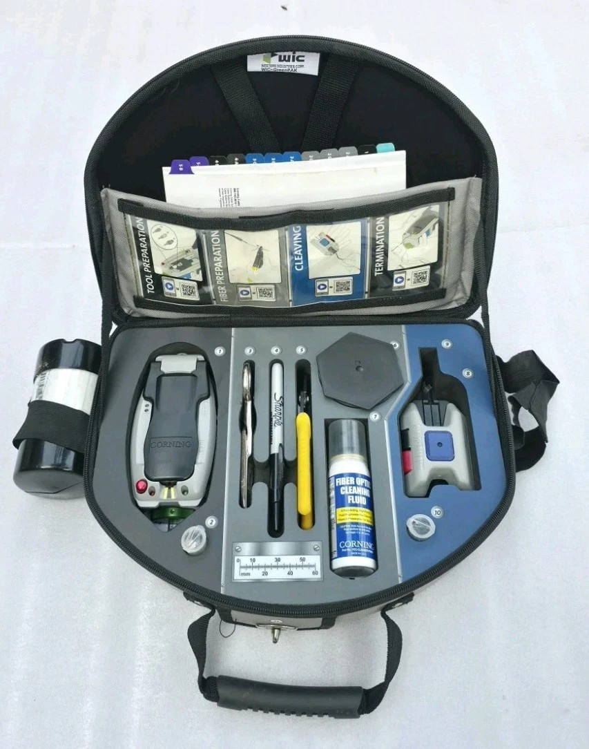 Corning TKT-UNICAM-PFC Is a High-Performance Fiber Optic Installable Tool Kit