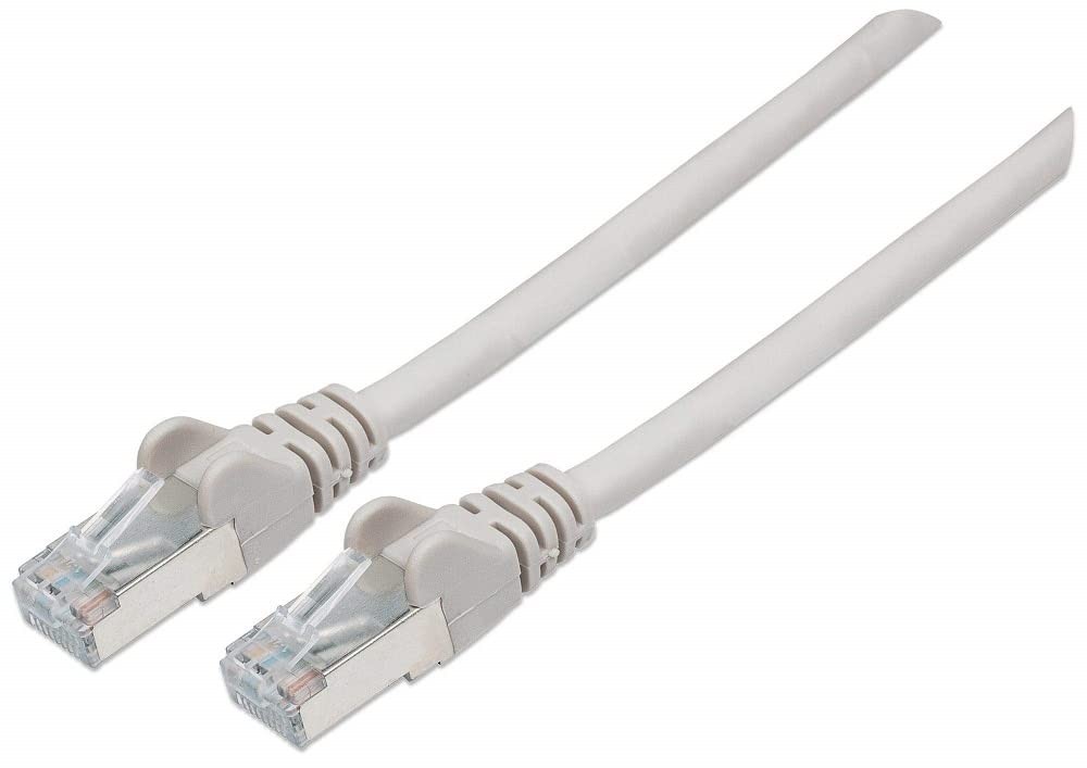 Intellinet Network Patch Cable, Cat6, 5m, Grey, Copper, S/FTP, LSOH / LSZH, PVC,