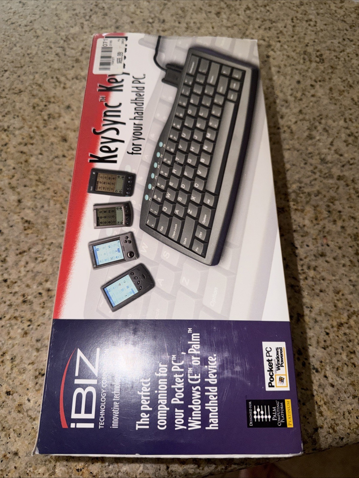 VTG iBIZ Technology KeySync Keyboard Pocket PC Rare  New