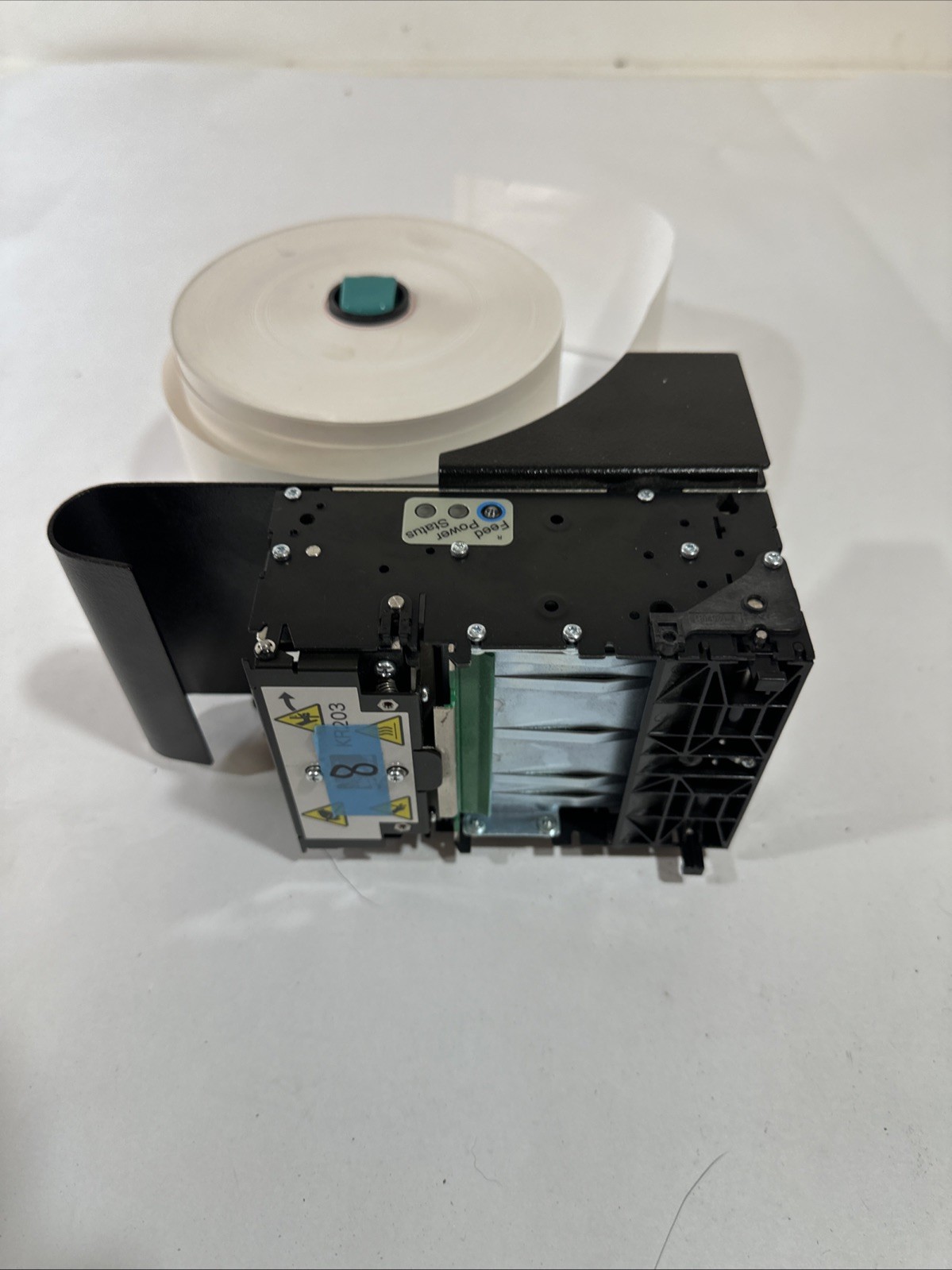 Zebra P1022147 KIOSK 3" Receipt Printer ZEBRA KR203 With Bracket & Cords TESTED