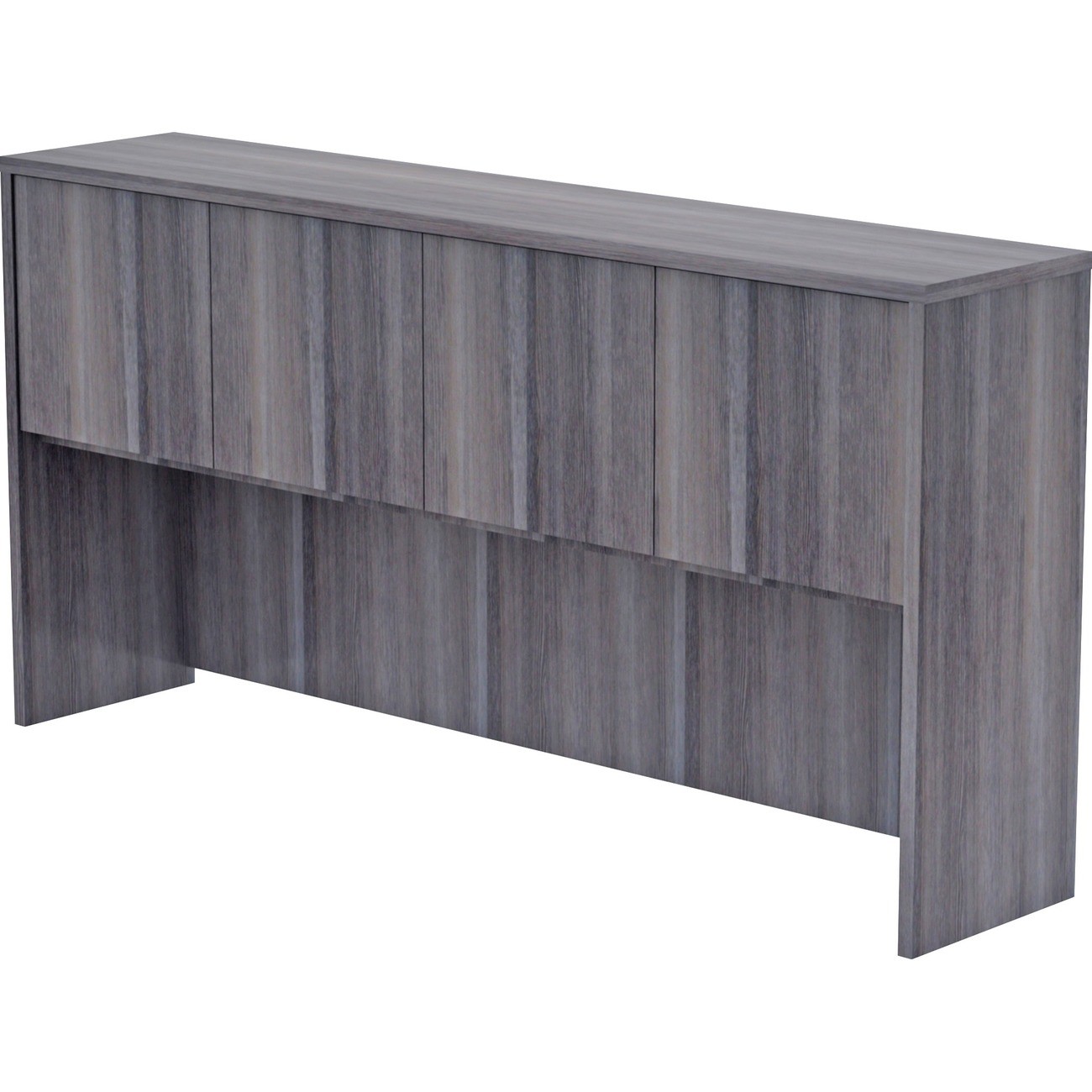 Lorell Weathered Charcoal Laminate Desking (llr-69557) (llr69557)