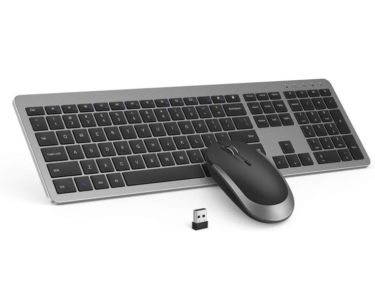 Seenda WGJP-031B Wireless Keyboard and Mouse Combo - Space Gray