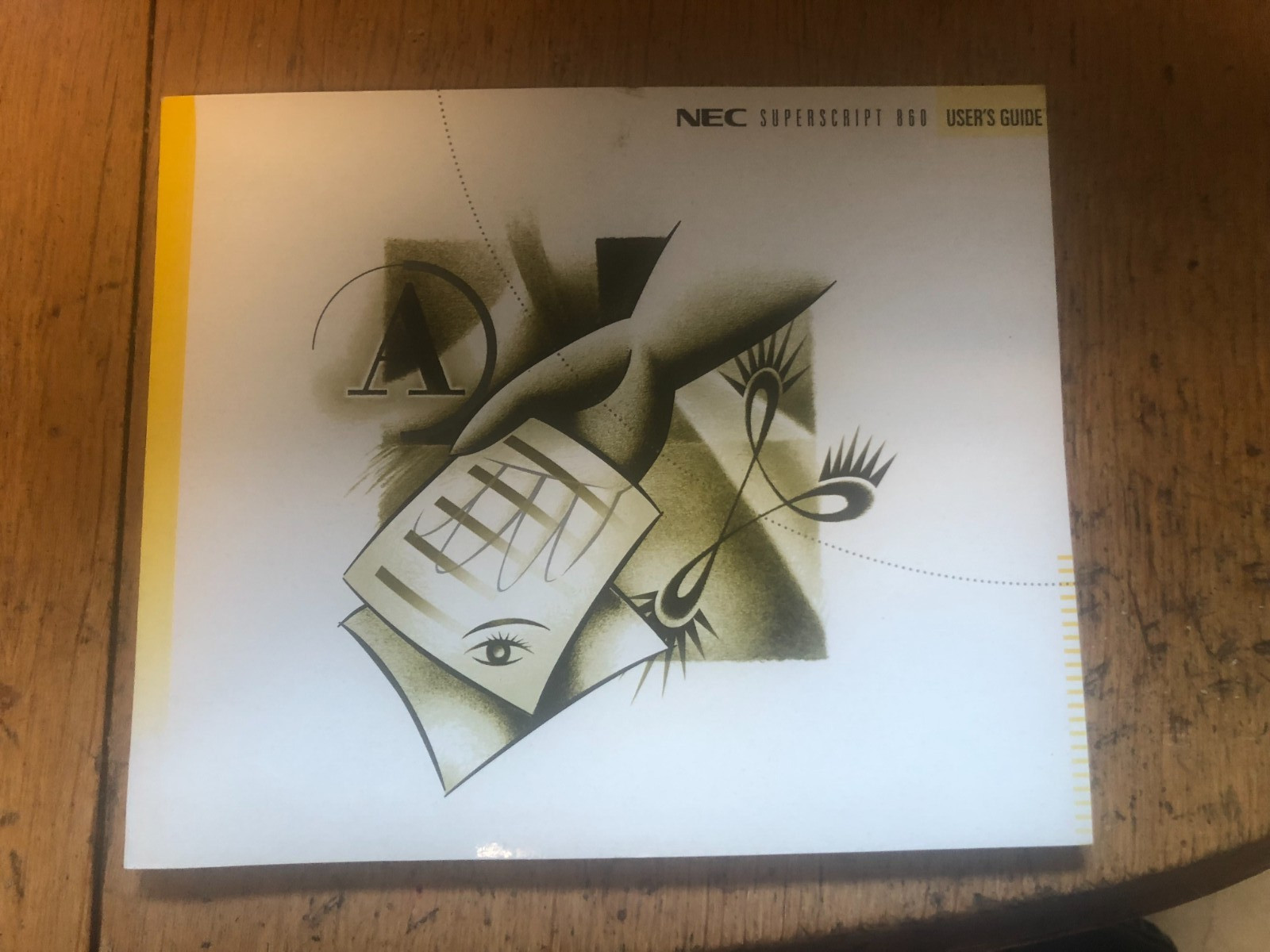 Vintage NEC Superscript 860 User's Guide 1996 