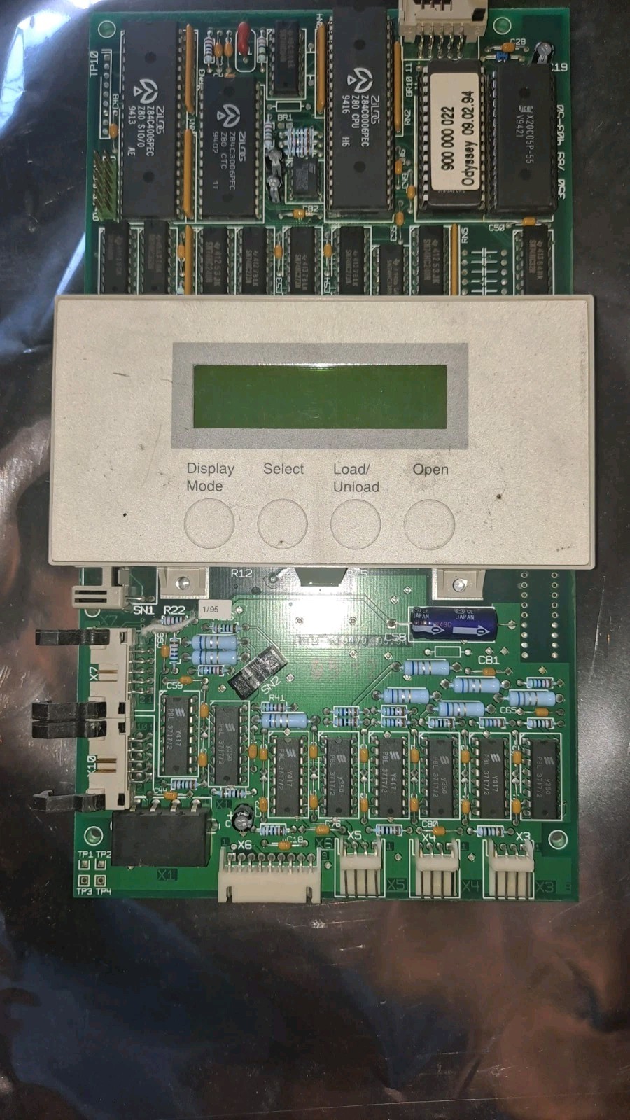 DEC DIGITAL VINTAGE TZ87N-AY control Panel