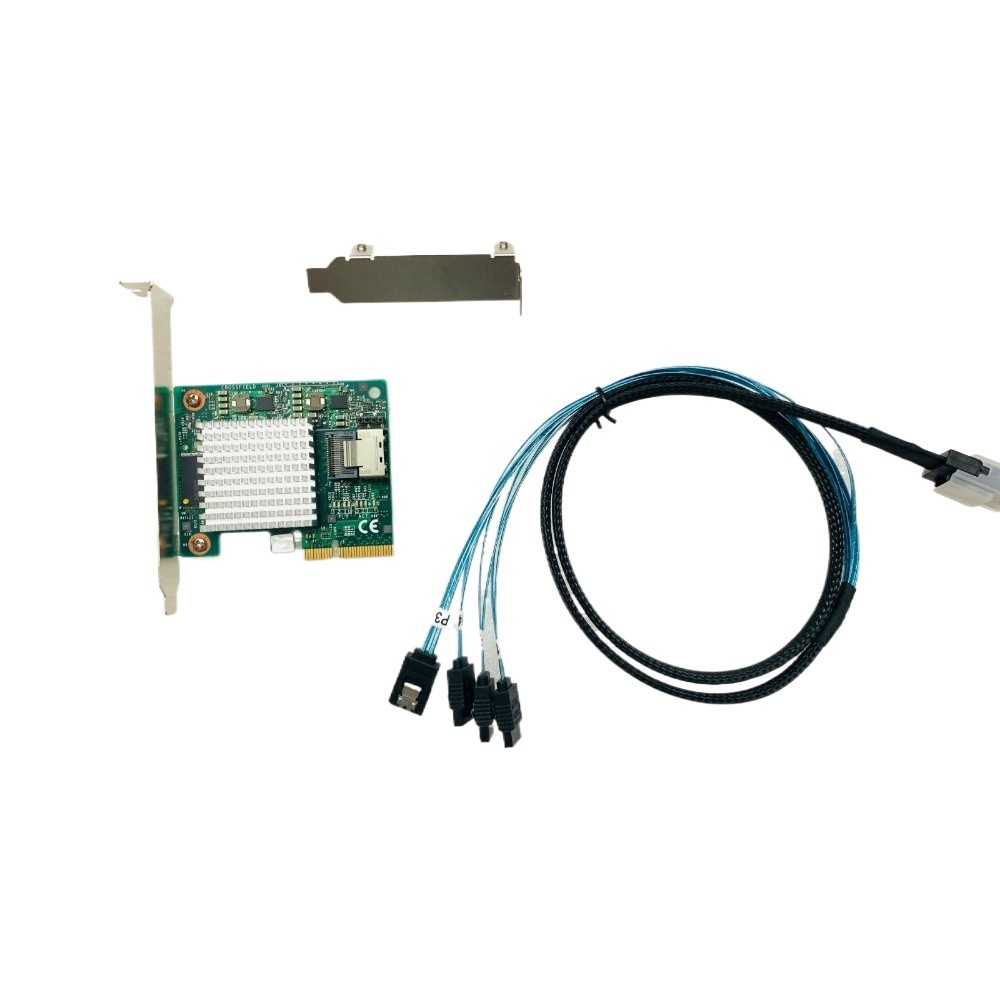 IBM H1110 SAS 6Gbps SAS 9211-4i P20 IT Mode for ZFS FreeNAS unRAID + SATA Cable