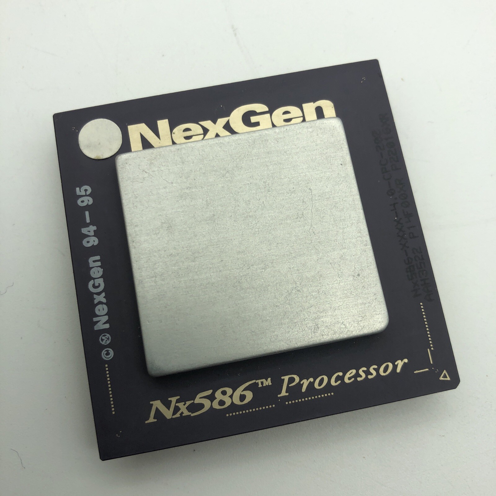 NEXGEN Vintage Nx586 Processor 90/100MHz CPU 1994 Super Rare Collectible