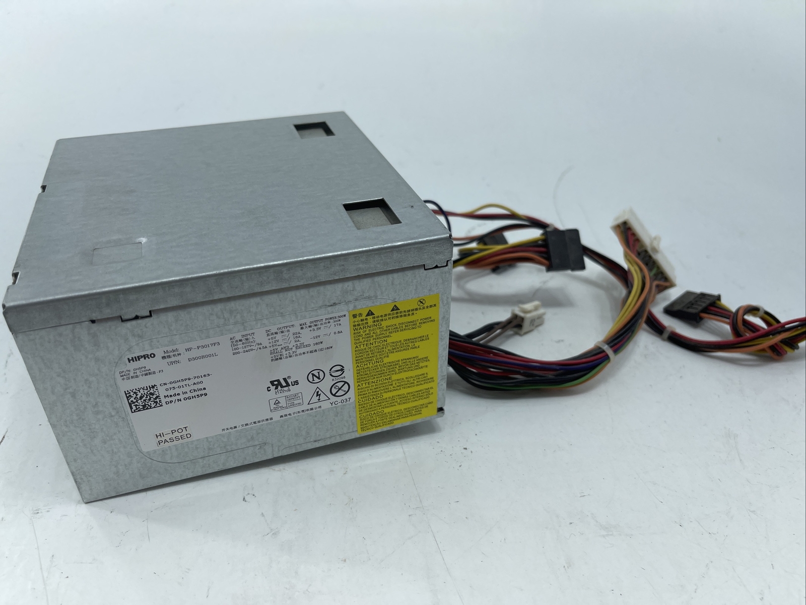Hipro HP-P3017F3 60Hz 240V 9A 300W GH5P9 Power Supply