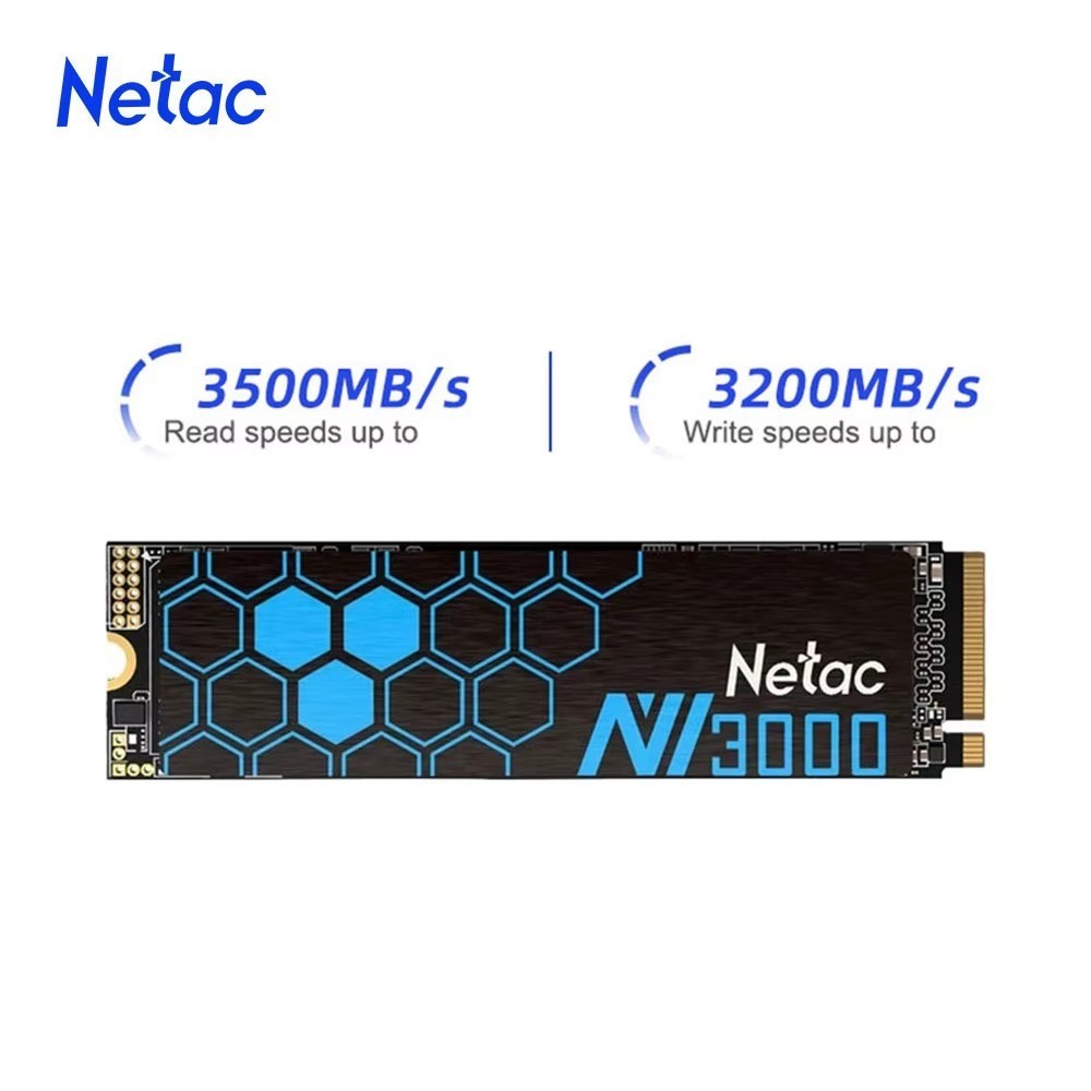 Netac 500GB SSD NVMe M.2 2280 PCIe 3.0 Internal Solid State Drive 3500MB/s