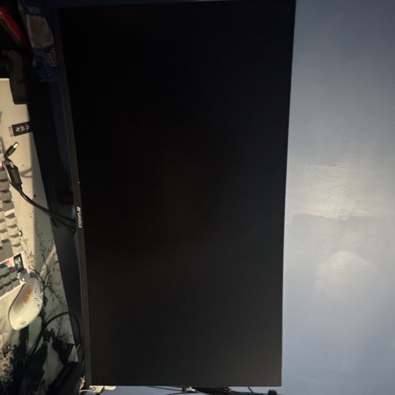 SANSUI ES-27C11 Computer Monitor Black HDMI DisplayPort