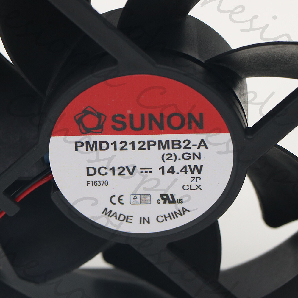 1PCS  large volume cooling fan 12038 PMD1212PMB2-A(2). GN 12V 14.4W