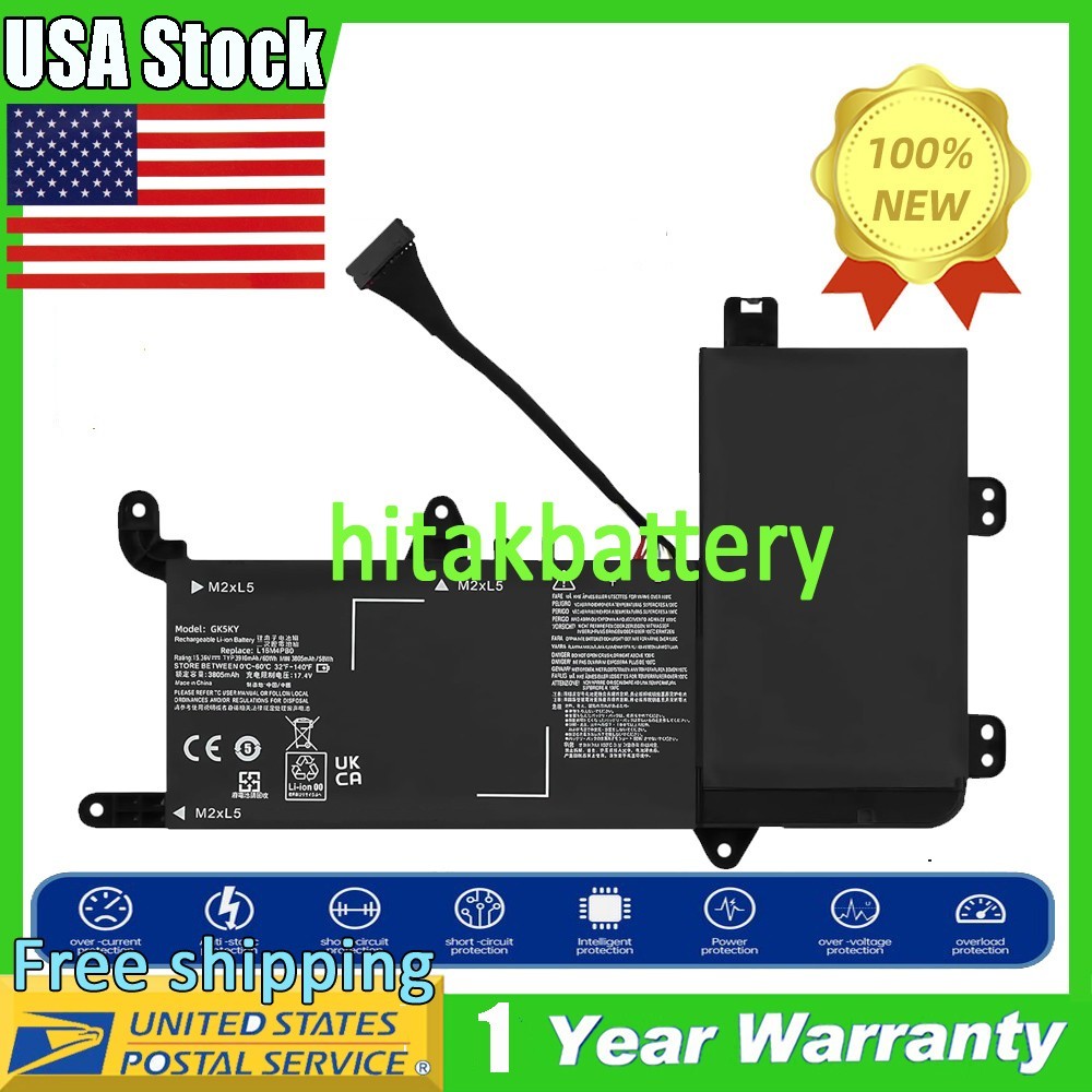 3910mAh L16S4TB0 L16M4PB0 Laptop Battery for Lenovo Legion Y720-15IKB 5B10M33723