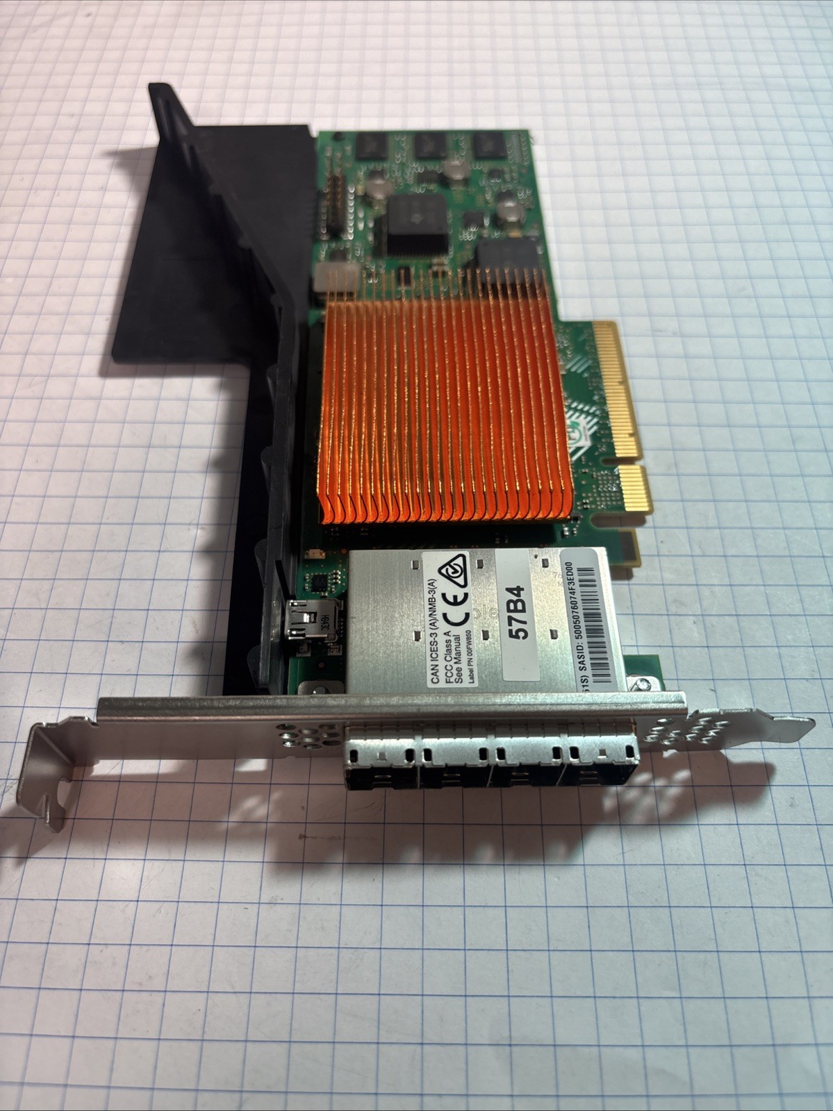 IBM 02DE903 PCIe3 x8 4-Port 6Gb SAS RAID Tape Controller Power9 S914 S924 @MB330