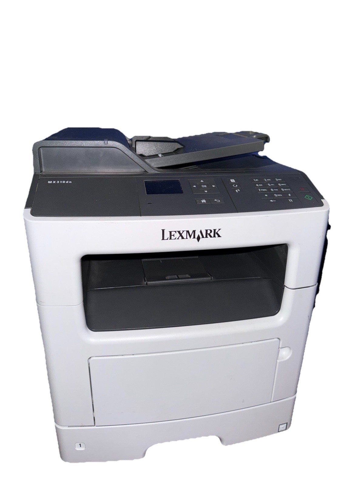 Lexmark MX310DN Monochrome Laser All-In-One Printer Copier Scanner Fax Duplex
