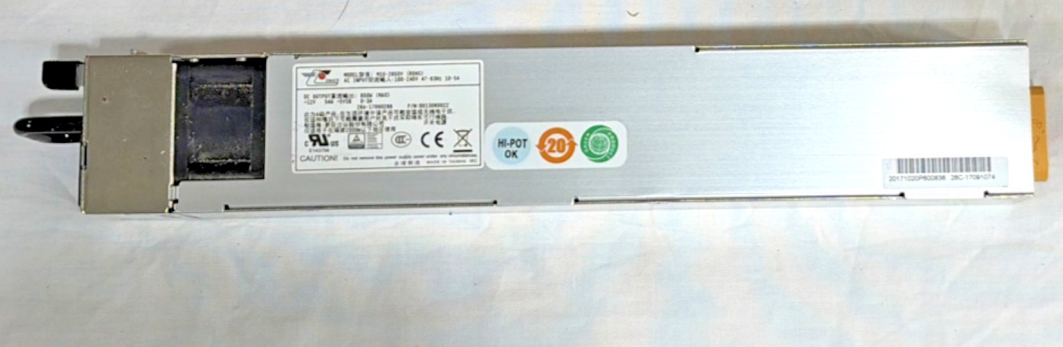 Supermicro PWS-504P-1R 500W 1U Server Power Supply IEC C14 Hot-Swappable Module
