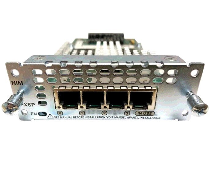 CISCO NIM-4FXSP 4-Port Network Interface Expansion Module for 4000 Series Router