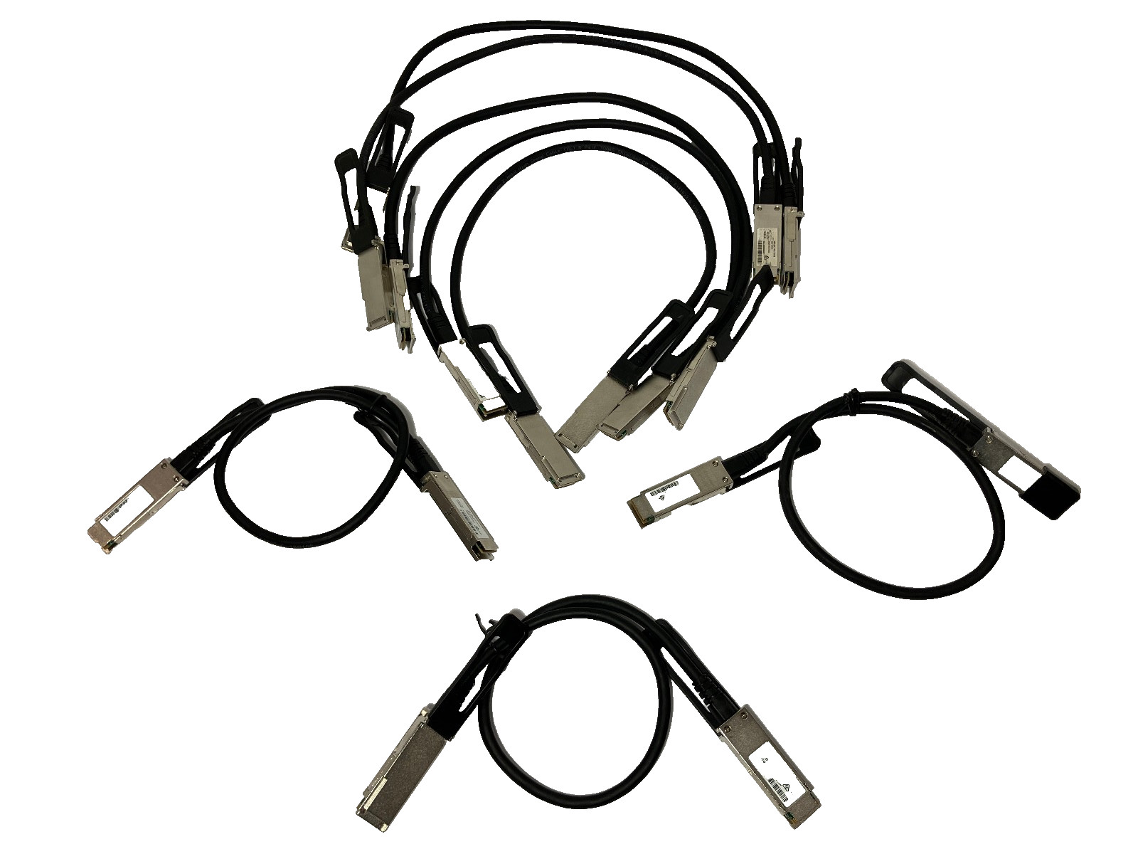 Lot of 8 Cisco Meraki QSFP 40G 0.5M Stacking Cable MA-CBL-40G-50CM 600-22160