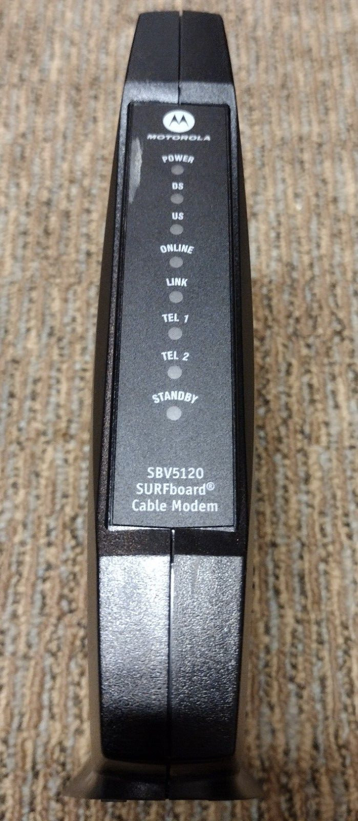 Motorola SBV5120 SURFboard Cable Modem Tested And Working with CD