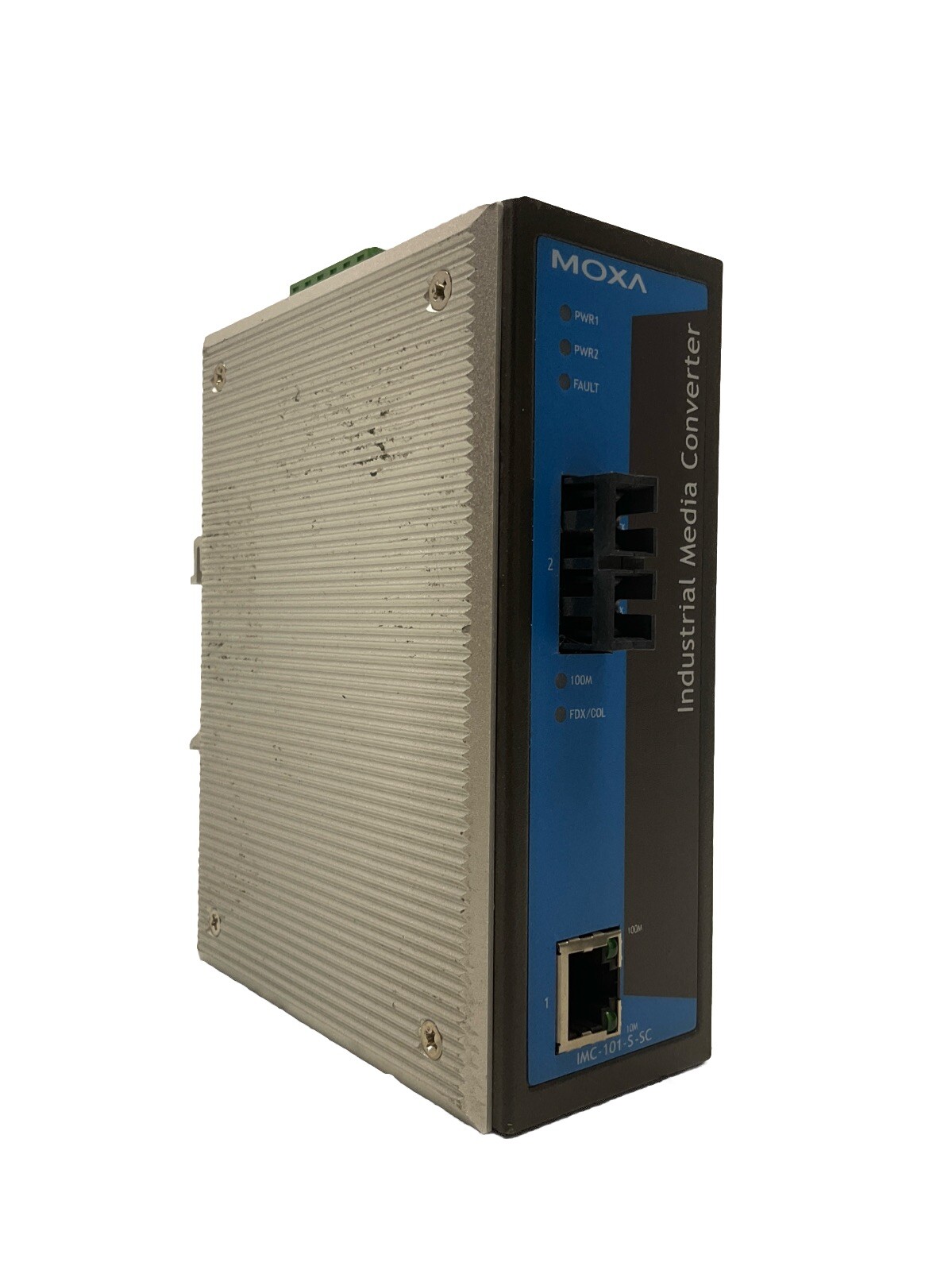 MOXA Industrial Media Converter IMC-101-S-SC.                          I-66