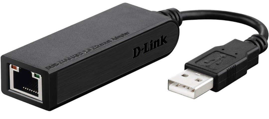 D-Link DUB-E100 Hi-Speed USB 2.0 10/100 Adapter, New, No Box