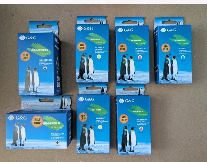 7 G&G Ink Cartridges