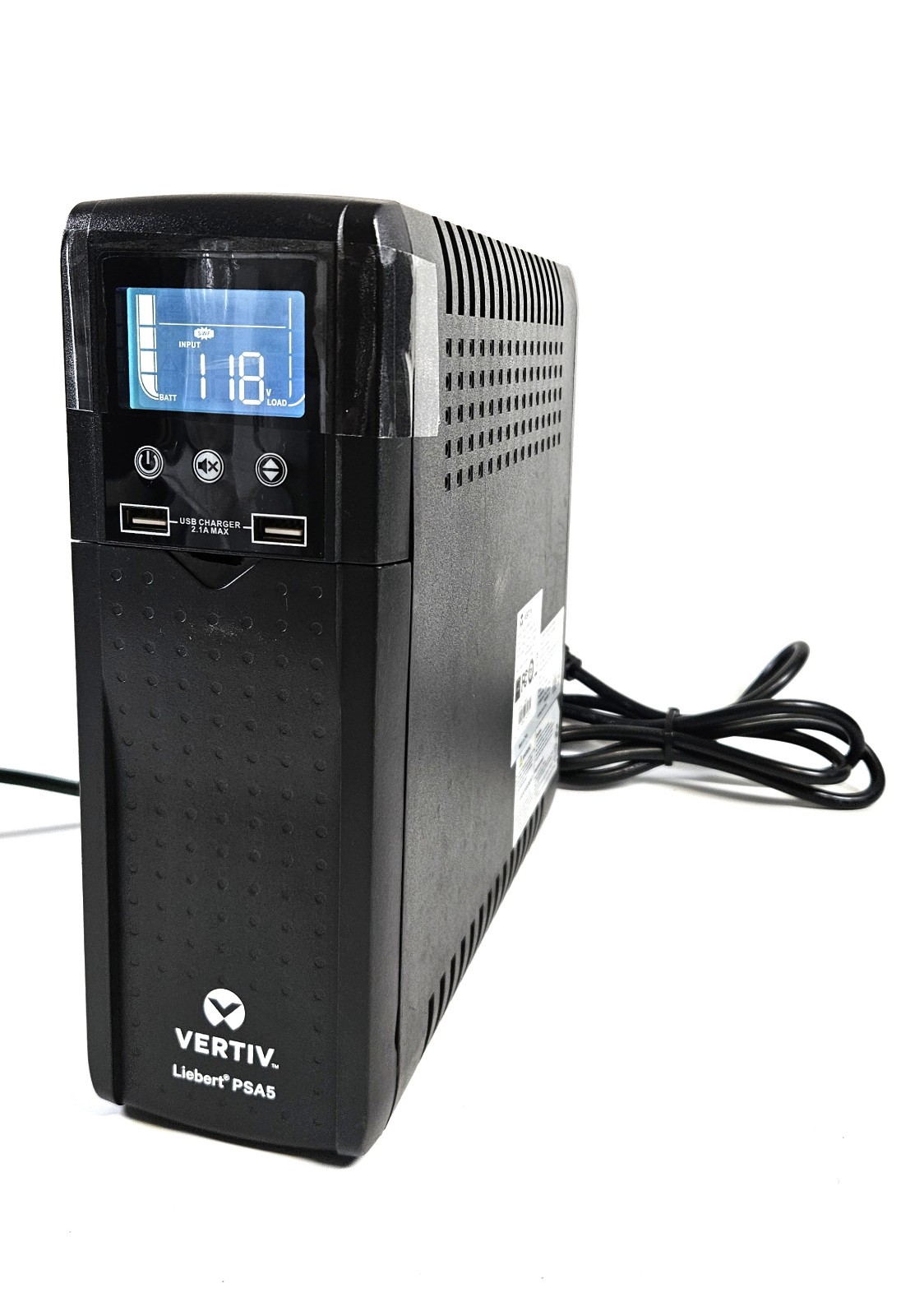 Vertiv Liebert PSA5 1000VA 600W UPS Battery Backup PSA5-1000MT120 -NO BATTTERIES
