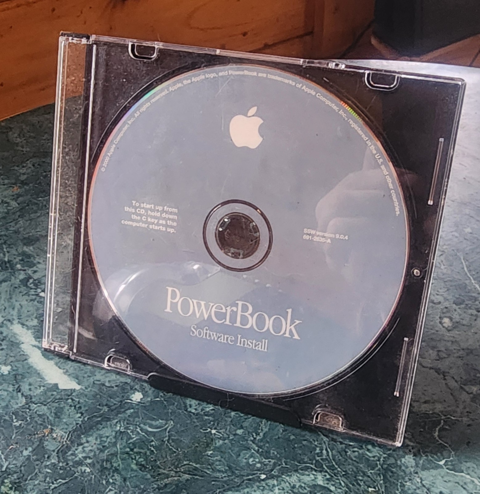 Vintage Powerbook Software Restore CD • Mac OS 9.0.4 VG+