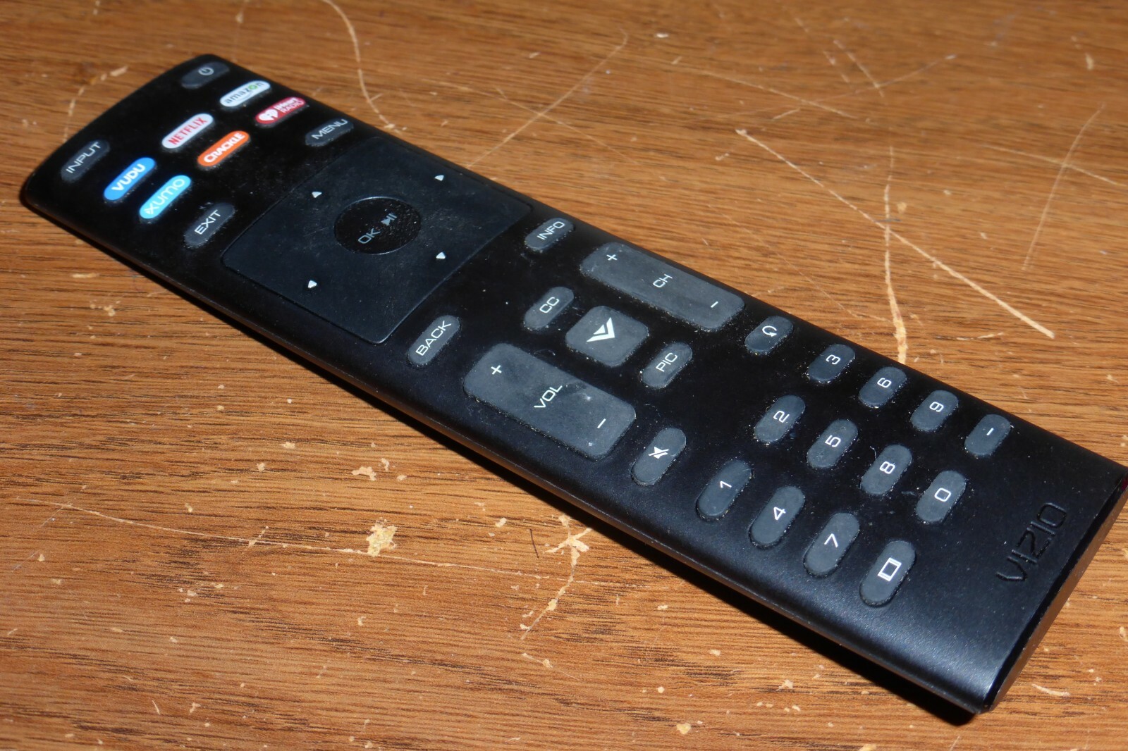 Genuine Vizio XRT136 E-Series Smart TV Remote Control w/Vudu Amazon Netflix