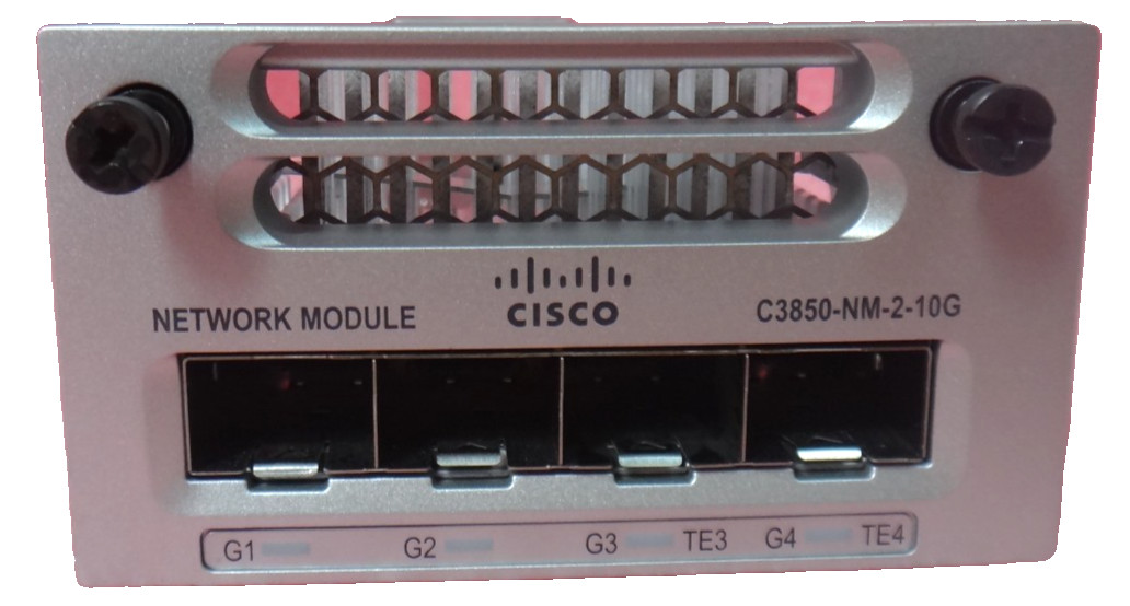 LOT OF 10 Cisco C3850-NM-2-10G 3850 Network Module - 10G Ethernet Network Module