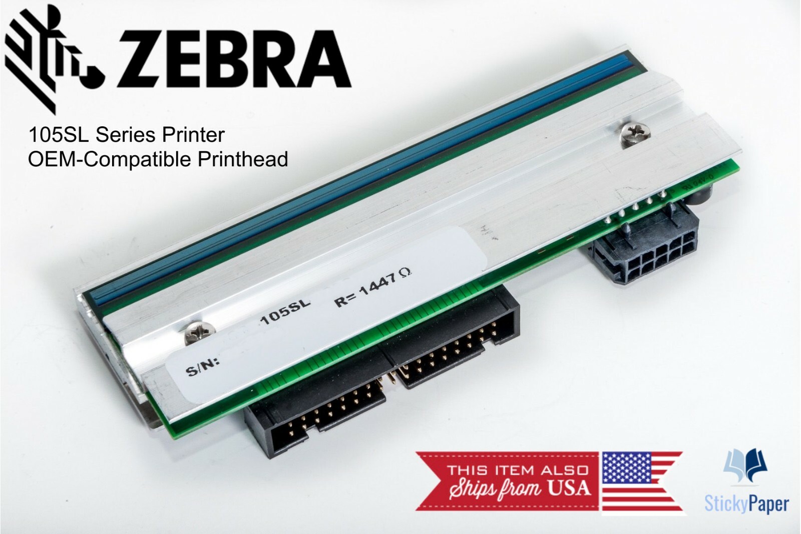 Zebra 105SL 203 dpi Printhead (G32432-1M) USA Stocked & Shipped