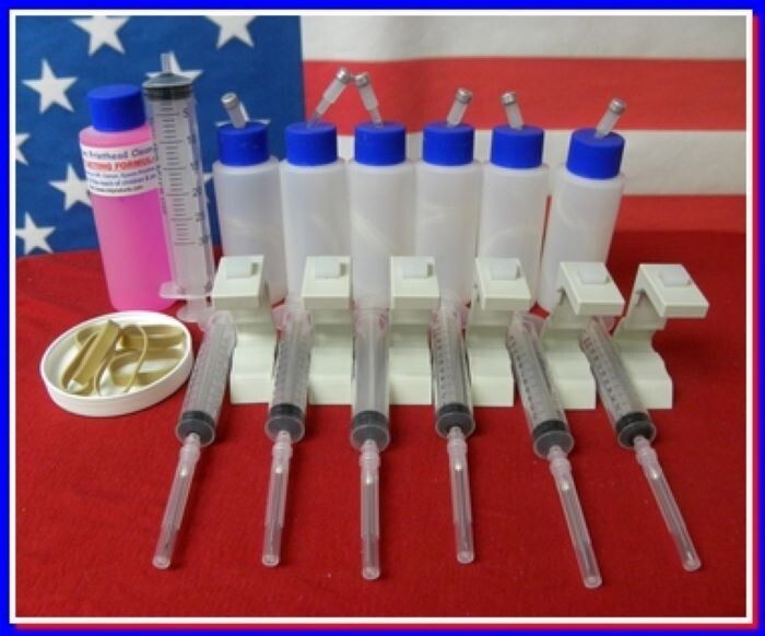 Compatible Snap On Prime Tool 6 Colors For HP DesignJet 10, 11, 82, 84, 85 Print