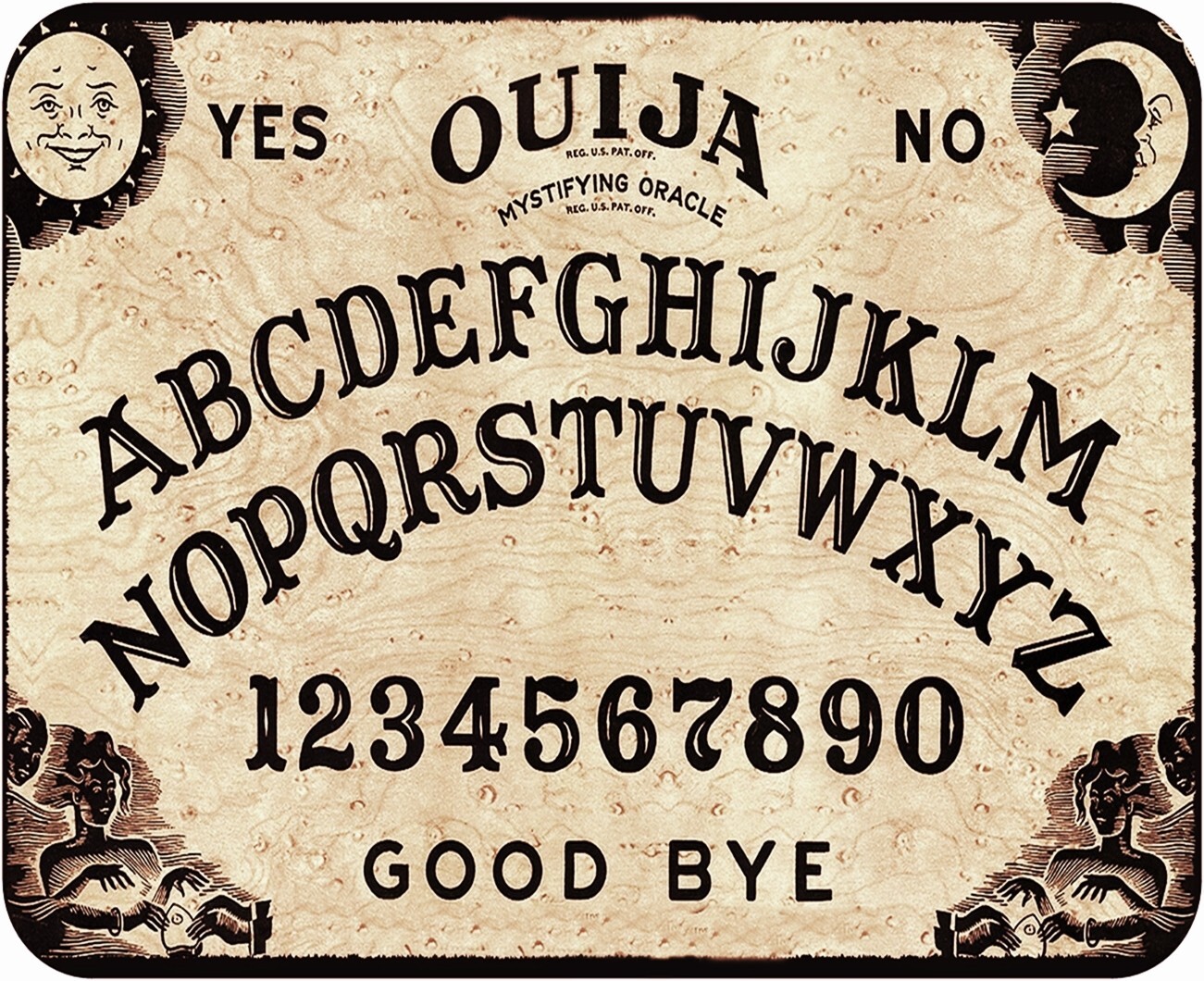 OUIJA Board  Computer / Laptop Mouse Pad
