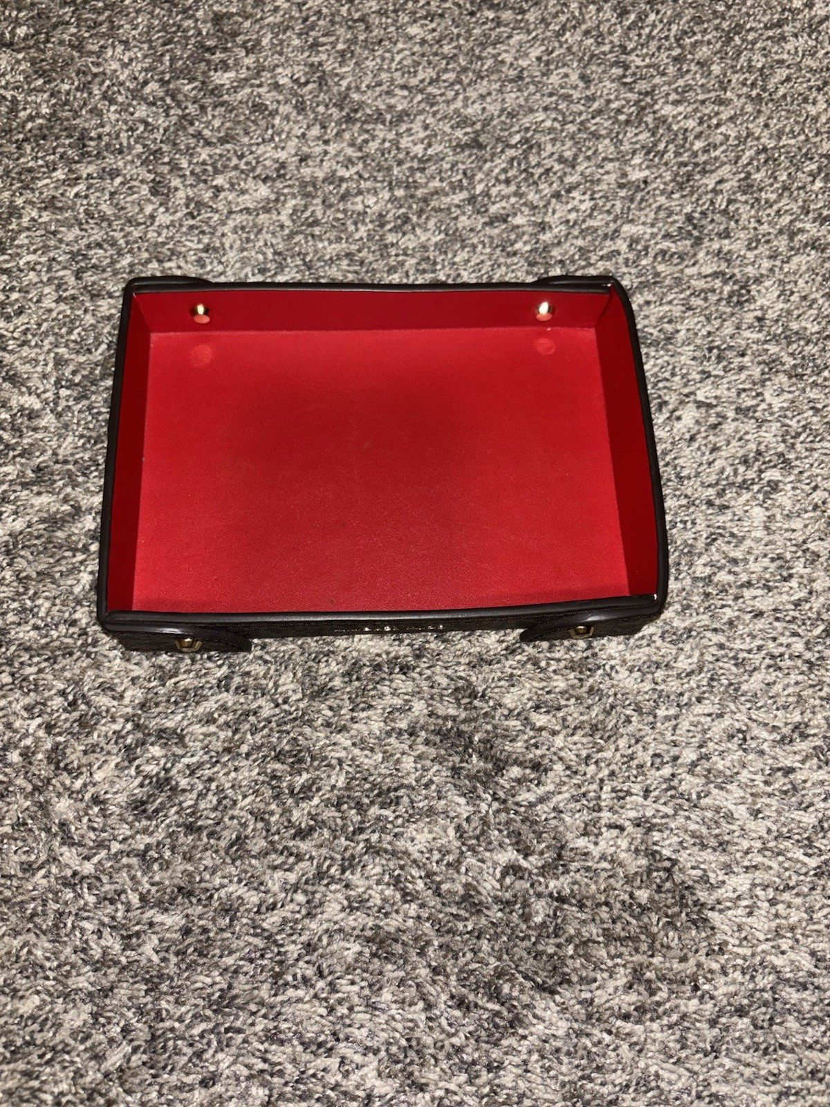 Michael Kors Brown MK Monogram Tablet/eReader Cover Case Red Interior, 2 Bags